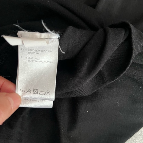 [3XL]Q Neel Black T-Shirt Balman Sleeve Tunic Dress - Picture 6 of 7